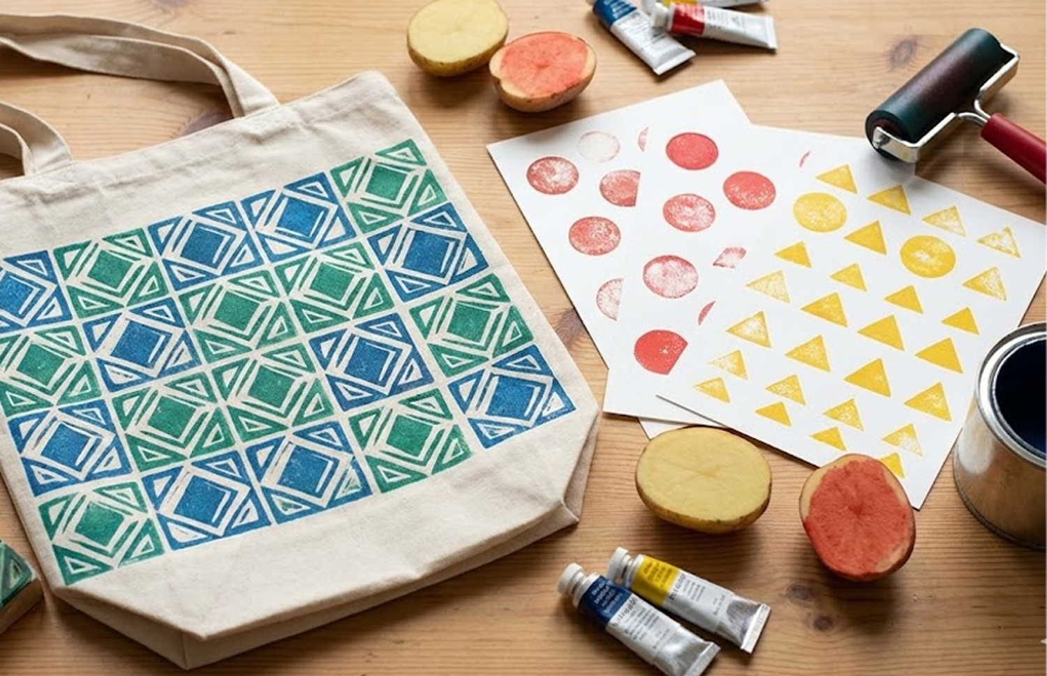 Yüksek Baskı (Patates/Silgi Baskı) – Printa Studio Kadıköy